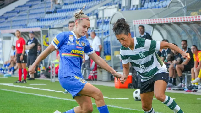 Sporting perde nos penÃ¡ltis e Ã© eliminado da Champions feminina