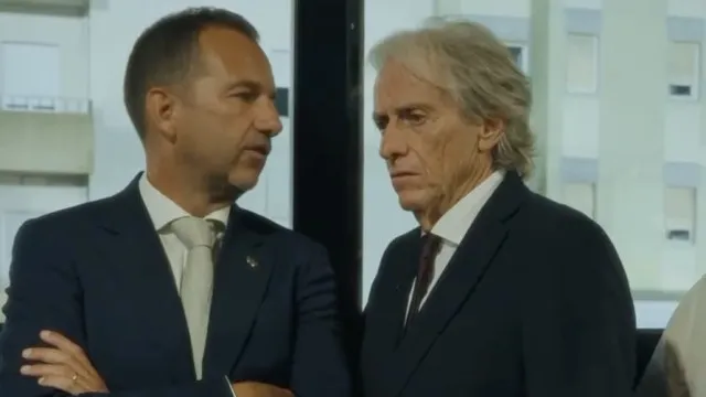 Jorge Jesus foi ao Estrela-Sporting e falou com Varandas: “Categoria…”