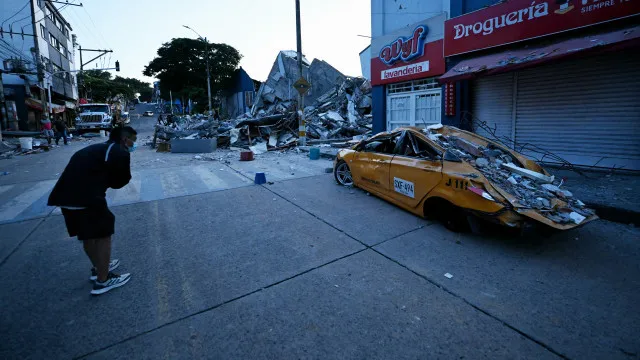PortuguÃªs em MedellÃn relata destruiÃ§Ã£o: "HÃ¡ medo de novos terramotos"