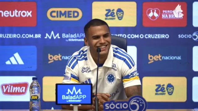 JoÃ£o Costa apresentado no Cruzeiro com o nÃºmero 67: "Ã para farmar auraâ ¦"