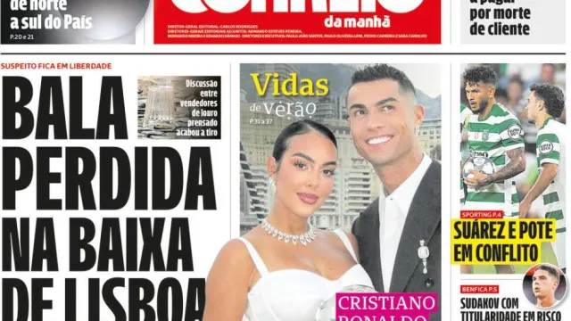 
                    Hoje é notícia: Turista comprava pastéis de nata; Eclipse esgota Norte
                