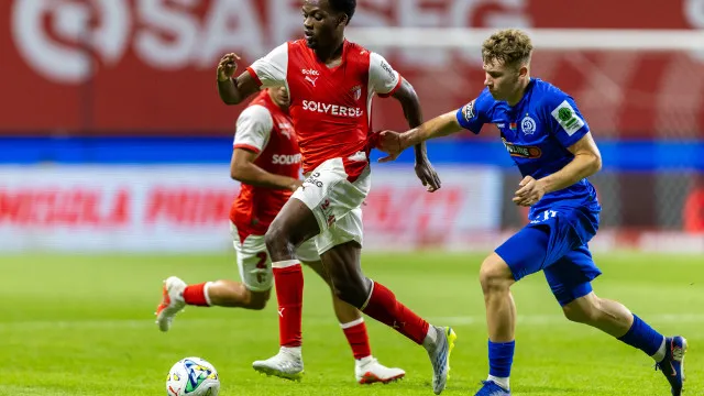 LesÃ£o afasta Gorby do Sporting de Braga-DÃnamo Minsk