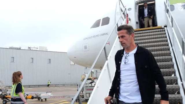 Com mira no apuramento. Os bastidores da chegada do Benfica Ã  EscÃ³cia