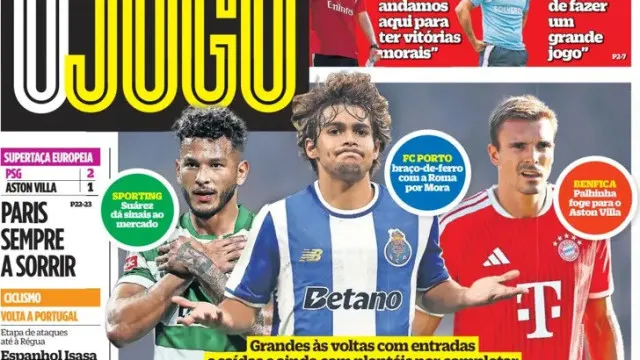 
                    Por cá: 