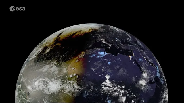
                    Eclipse visto do Espaço. Eis o vídeo da Agência Espacial Europeia
                