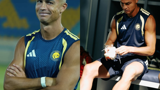  Cristiano Ronaldo treina de aliança. É seguro fazer exercício com anéis?