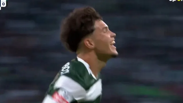 FlÃ¡vio GonÃ§alves estreou-se a marcar assim com a camisola do Sporting