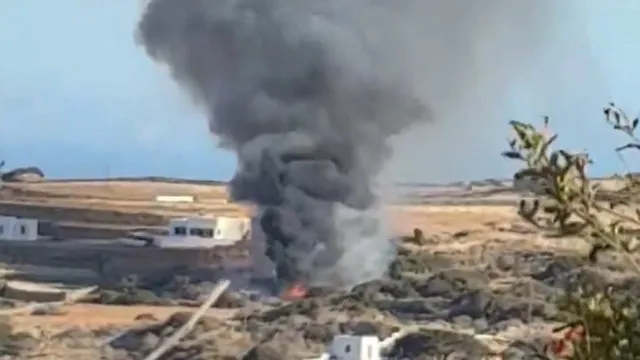 
                    Queda de helicóptero faz três mortos em ilha grega
                