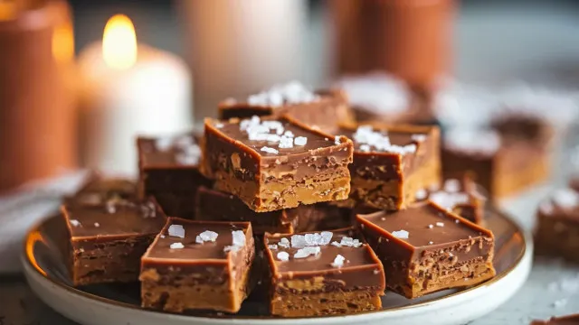 
                    Fudge saudável? A receita da tablete doce (mas com pedacinhos de sal)
                
