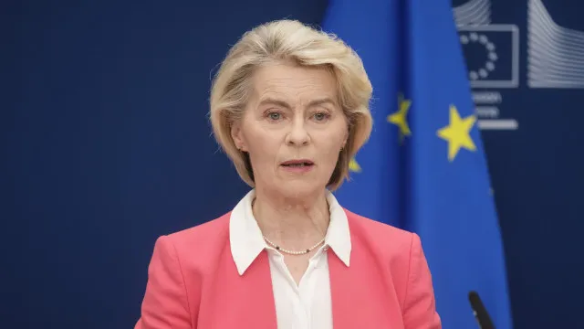 
                    Drone abatido? Von der Leyen alerta para 