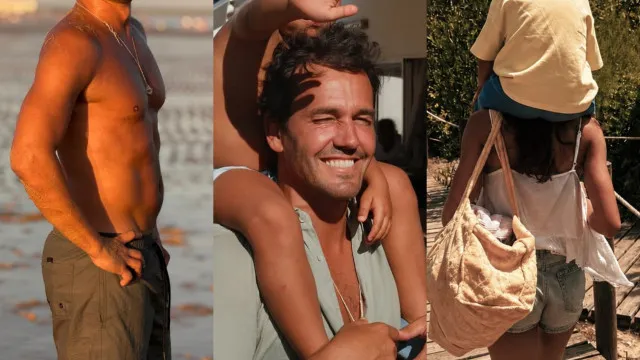 
                    Pedro Teixeira e as imagens das férias. Como os filhos estão crescidos
                