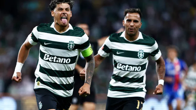 
                    Sporting instável finta dores de crescimento com três tiros e um regresso
                