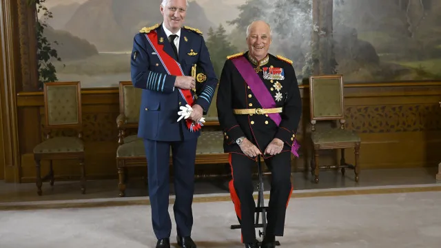 
                    Estado de saúde do rei Harald da Noruega 