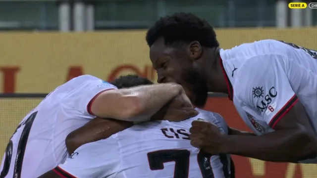 
                    Aí está ele. Eis o primeiro golo da era Ruben Amorim no AC Milan
                