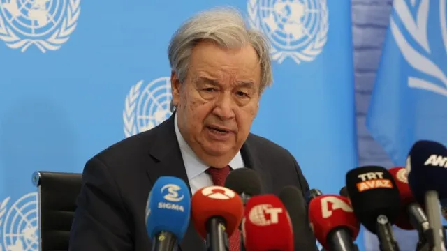 
                    Guterres lamenta retoma dos ataques entre EUA e Irão e pede contenção
                