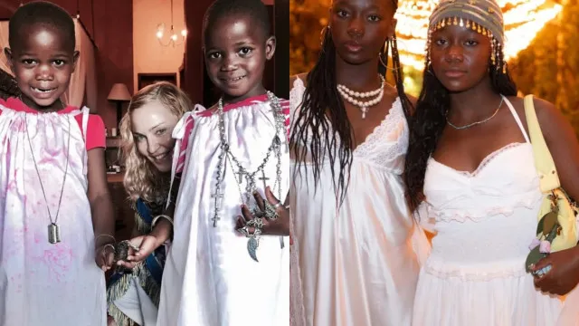 
                    Madonna celebra aniversário das filhas gémeas. Veja como estão crescidas
                