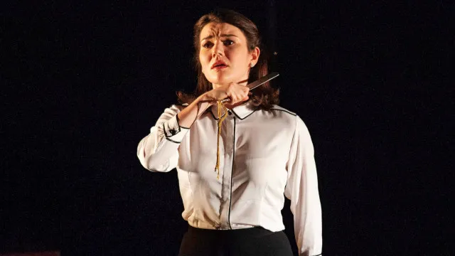 
                    Olga Kulchynska e Sofia Escobar no Festival de Paços de Brandão
                
