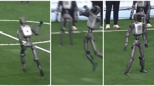 
                    “SIUUUU”. Robô na China dá nas vistas com celebração de Cristiano Ronaldo
                