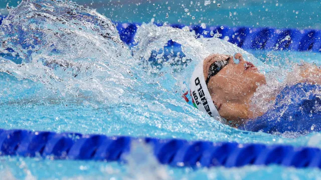 
                    Taranto2026: Camila Rebelo também revalida título nos 100 metros costas
                