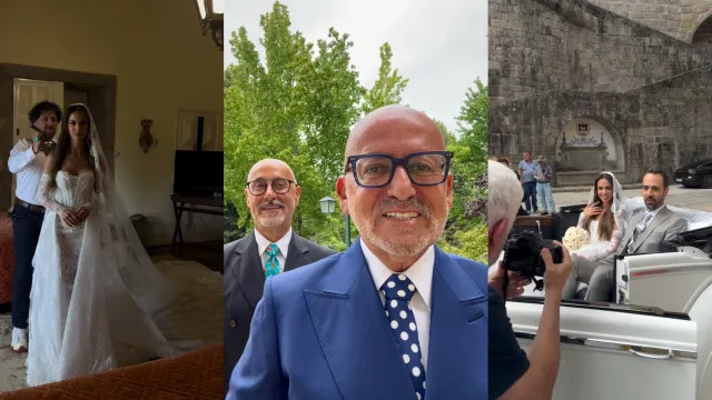 
                    Ágata Rodrigues já se casou. Goucha e Rui Oliveira entre os convidados
                