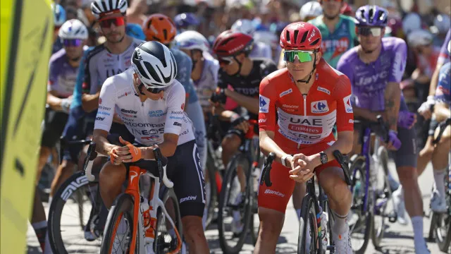 Vuelta: Diretor da UAE diz que Pogacar caiu enquanto bebia água