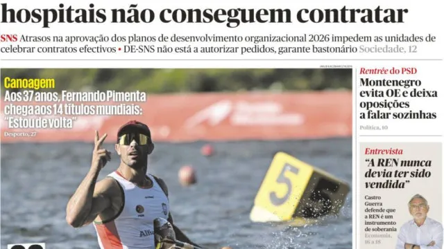 
                    Hoje é notícia: Hospitais não conseguem enfermeiros; Estado deve milhões
                