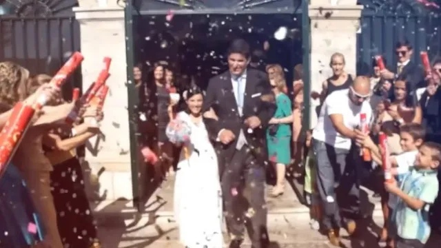 
                    Joana Marques recorda imagens do casamento: 