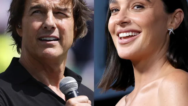
                    Afinal nem todos recebem o famoso bolo de Tom Cruise. Gal Gadot de fora
                