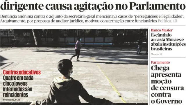 
                    Hoje é notícia: Assédio laboral? Agitação na AR; Já há escolas até às 19h
                