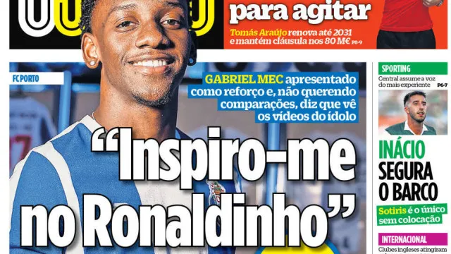 
                    Por cá: Mec no FC Porto 