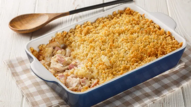 
                    Se gosta de bacalhau espiritual, vai ter de provar esta versão com frango
                