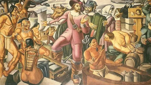 
                    Um iPhone numa pintura de 1937? Historiadores têm uma explicação
                