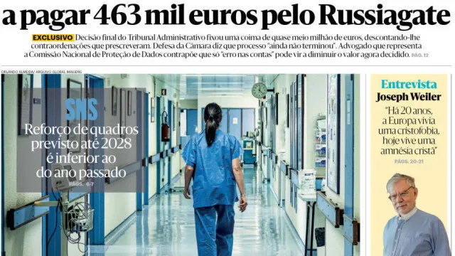 
                    Hoje é notícia: Câmara de Lisboa condenada; Fusão do 1.º e 2.º ciclos?
                