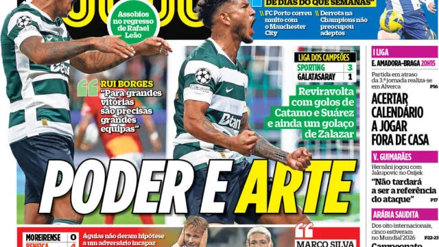 
                    Por cá: Poder e arte em Alvalade e... em Moreira de Cónegos
                