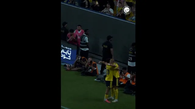 O sorriso não engana. Cristiano Ronaldo marcou e festejou desta forma