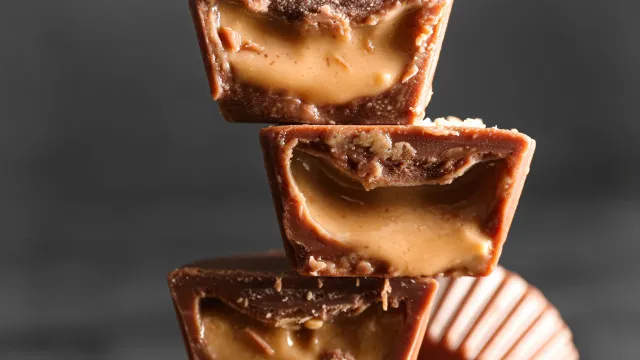 
                    Reese's caseiros? Receita dos copos de chocolate com manteiga de amendoim
                