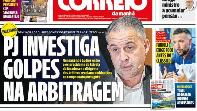 
                    Hoje é notícia: PJ analisa golpes na arbitragem; Famílias à prova
                