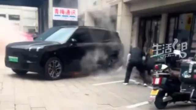 
                    Carro híbrido plug-in incendiou-se. Concessionário culpa pontapé
                