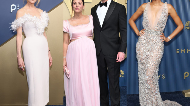 A red carpet dos Emmy com regressos de celebridades, grávidas e casais