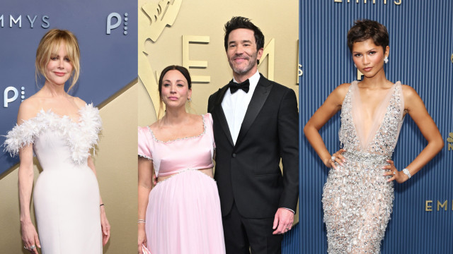 A red carpet dos Emmy com regressos de celebridades, grávidas e casais