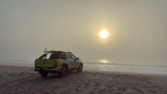 
                    Retomadas buscas por homem na praia da Costa Nova em Ílhavo
                
