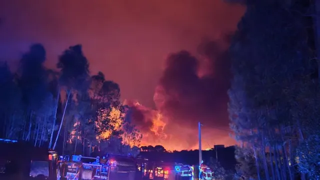 
                    Fogo em Alvito da Beira, Proença-a-Nova, com 70% do perímetro dominado
                
