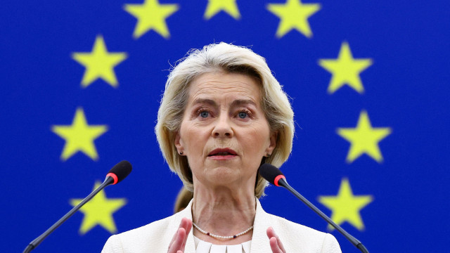 Von der Leyen defende UE soberana numa 