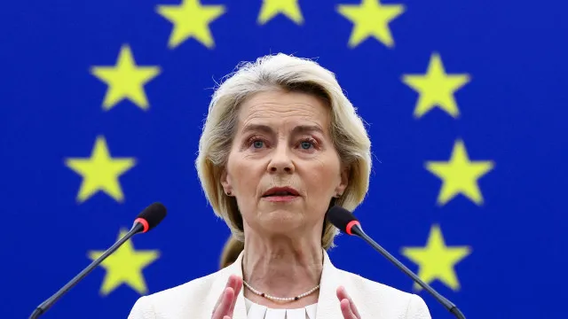 
                    Von der Leyen defende UE soberana numa 