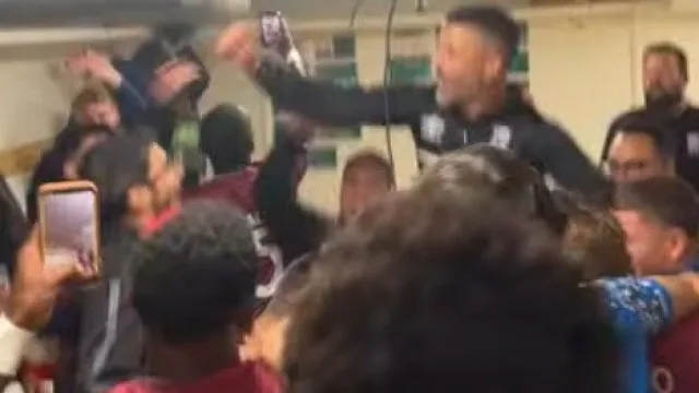 
                    A loucura total no balneário do Torreense após vitória histórica europeia
                
