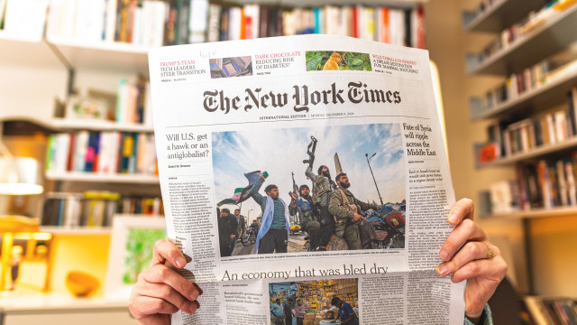 Uso não autorizado do New York Times para treinar IA é
