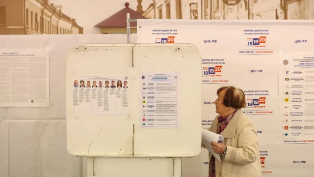 
                    Defesas russas abatem 344 drones no segundo dia da votação das eleições
                
