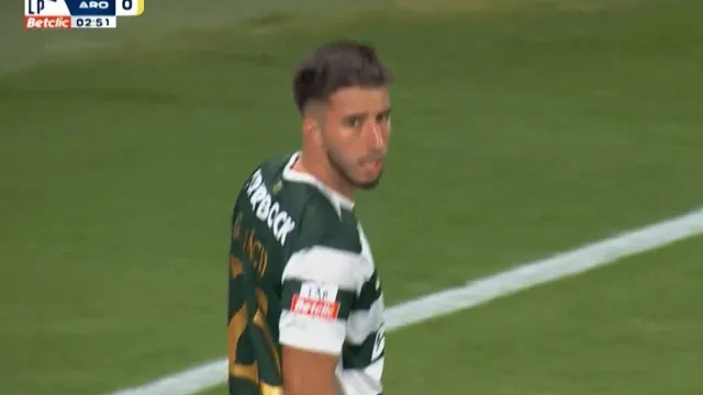 
                    Gonçalo Inácio redime-se e quebra o nulo em Alvalade com este golo
                