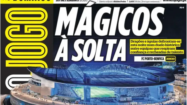 
                    Por cá: Sporting 