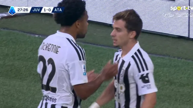 
                    Francisco Conceição estreou-se assim a marcar esta época pela Juventus
                